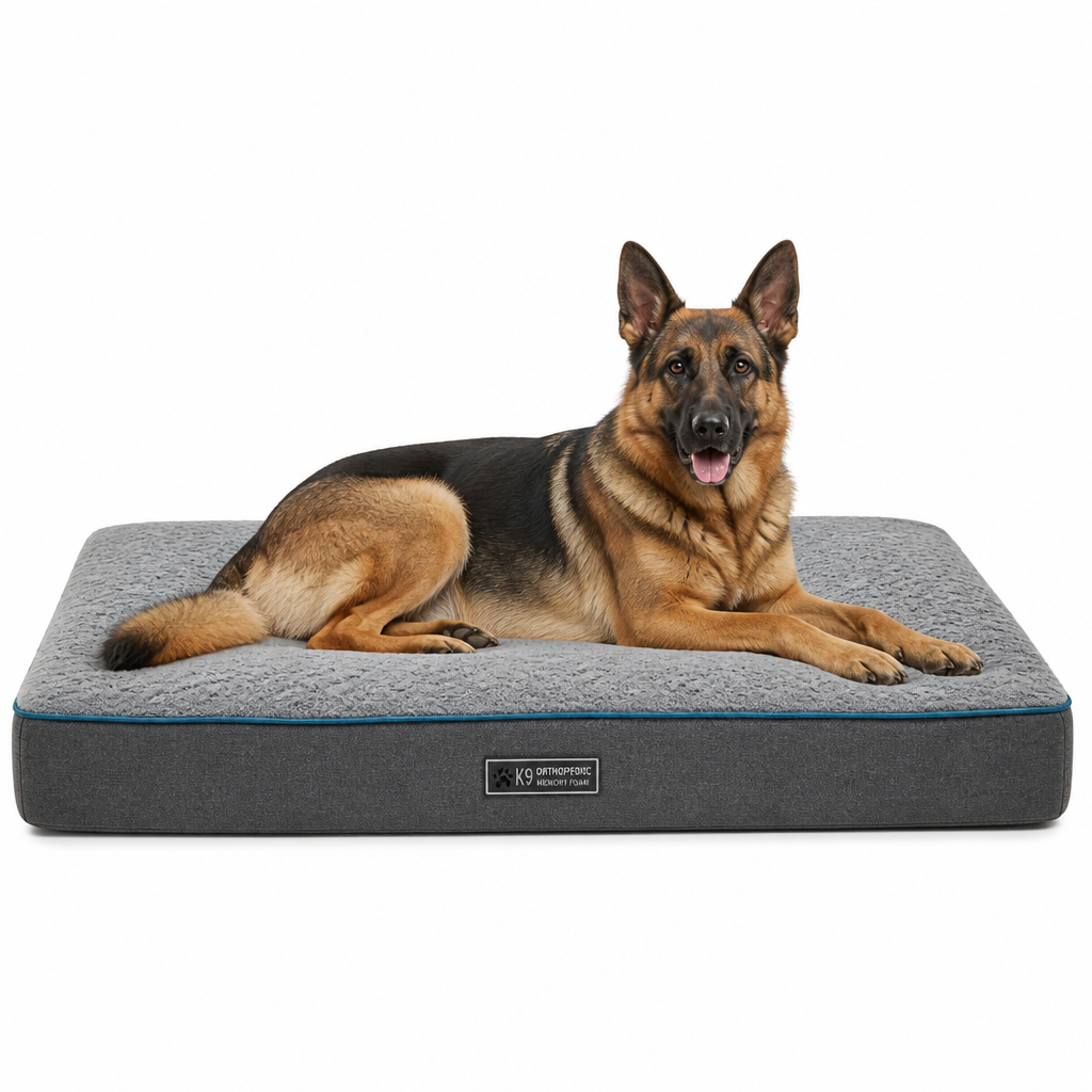 Orthopedic Dog Bed for German Shepherds